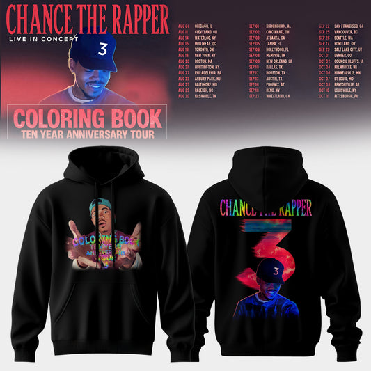 CHANCE THE RAPPER — COLORING BOOK ERA COLLECTION HOODIE