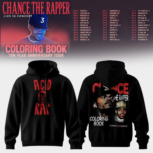 CHANCE THE RAPPER — COLORING BOOK ERA COLLECTION HOODIE
