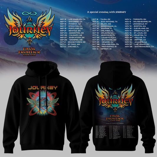JOURNEY – FINAL FRONTIER 2026 TOUR HOODIES | LIMITED DROP