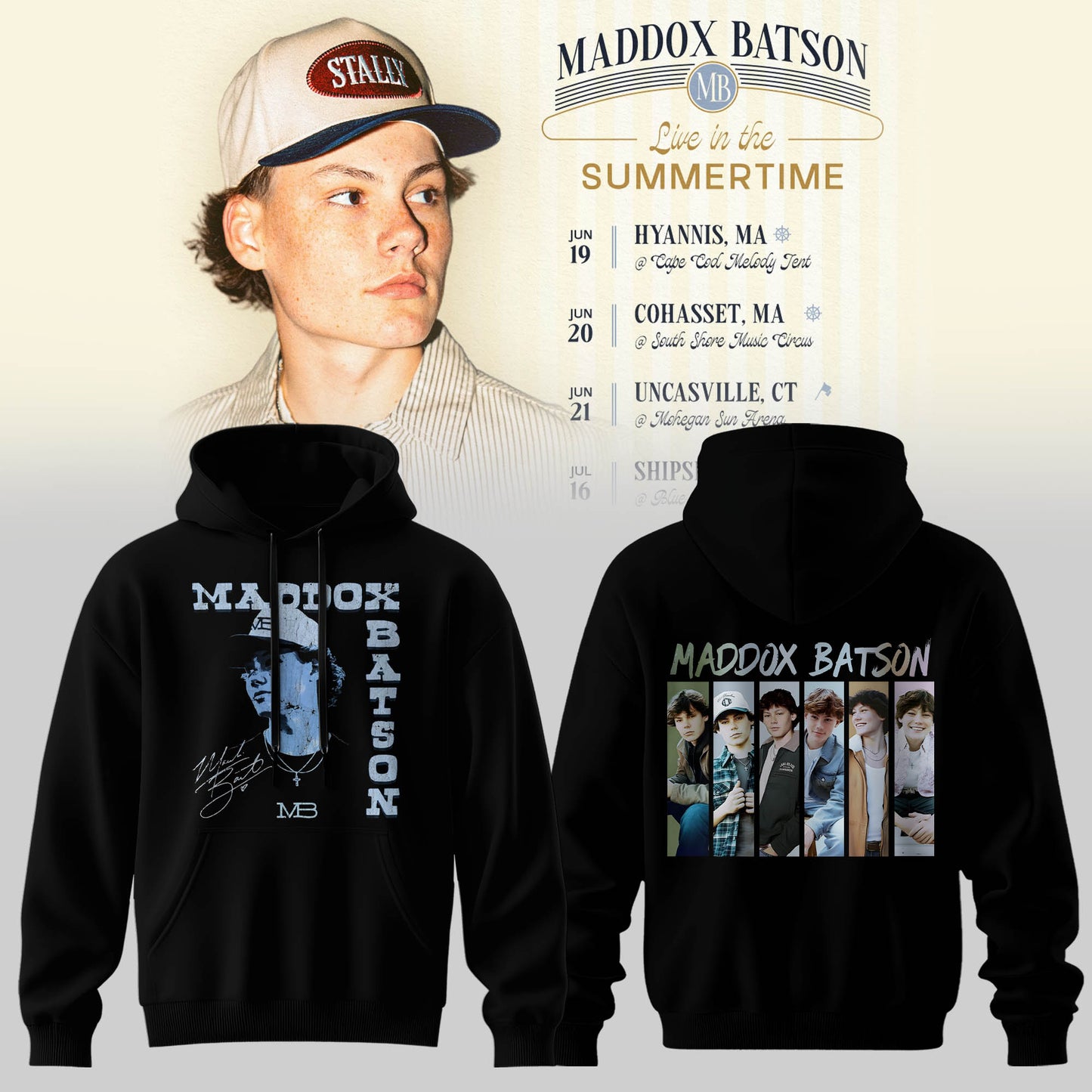 Maddox Batson – Live in Summertime Hoodie