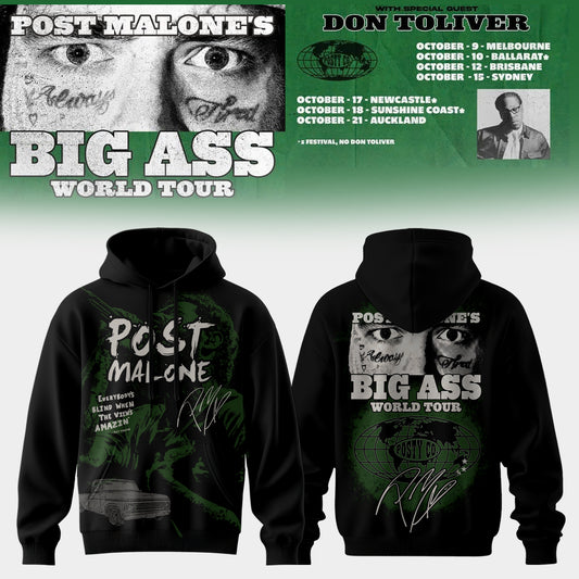 Posty Globe Tour Hoodie Edition