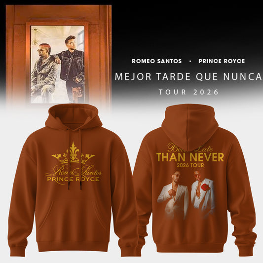 RS & PR – Mejor Tarde Que Nunca Tour 2026 Limited Hoodie