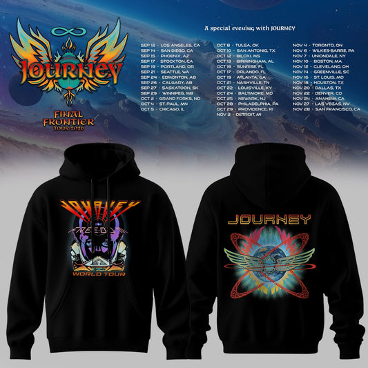 JOURNEY – FINAL FRONTIER 2026 TOUR HOODIES | LIMITED DROP