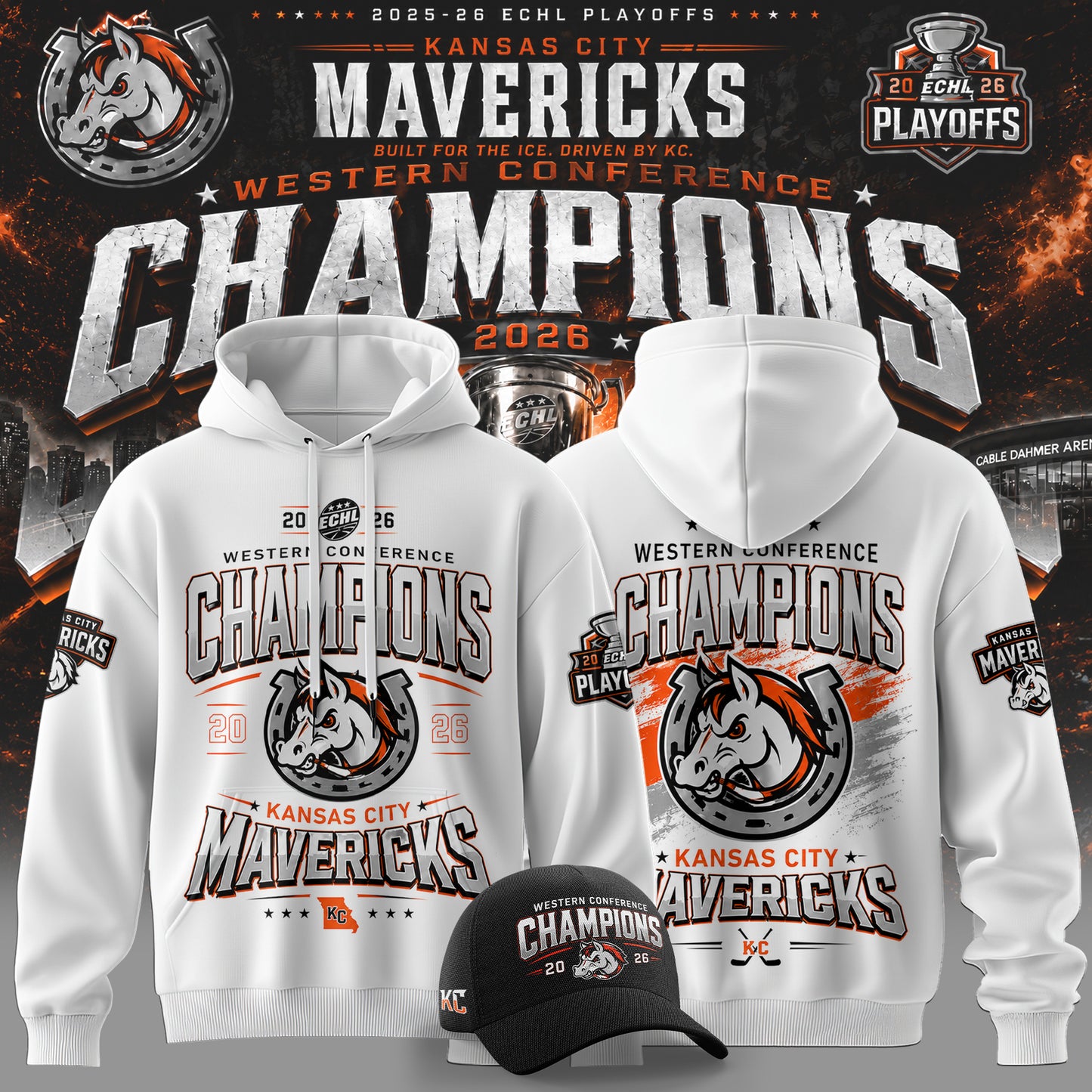 2026 Western Conference Champions Hoodie