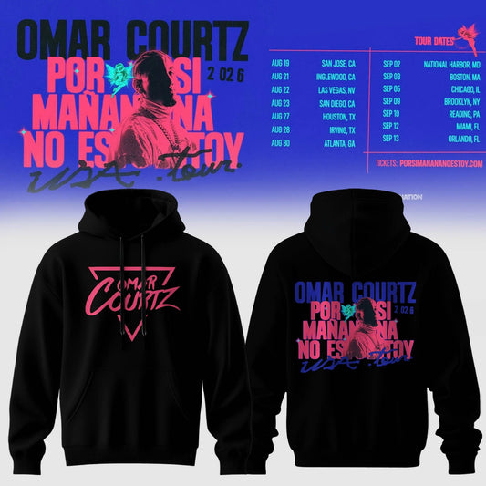 Neon Heartbreak Cosmic Vibes Graphic Hoodie Edition