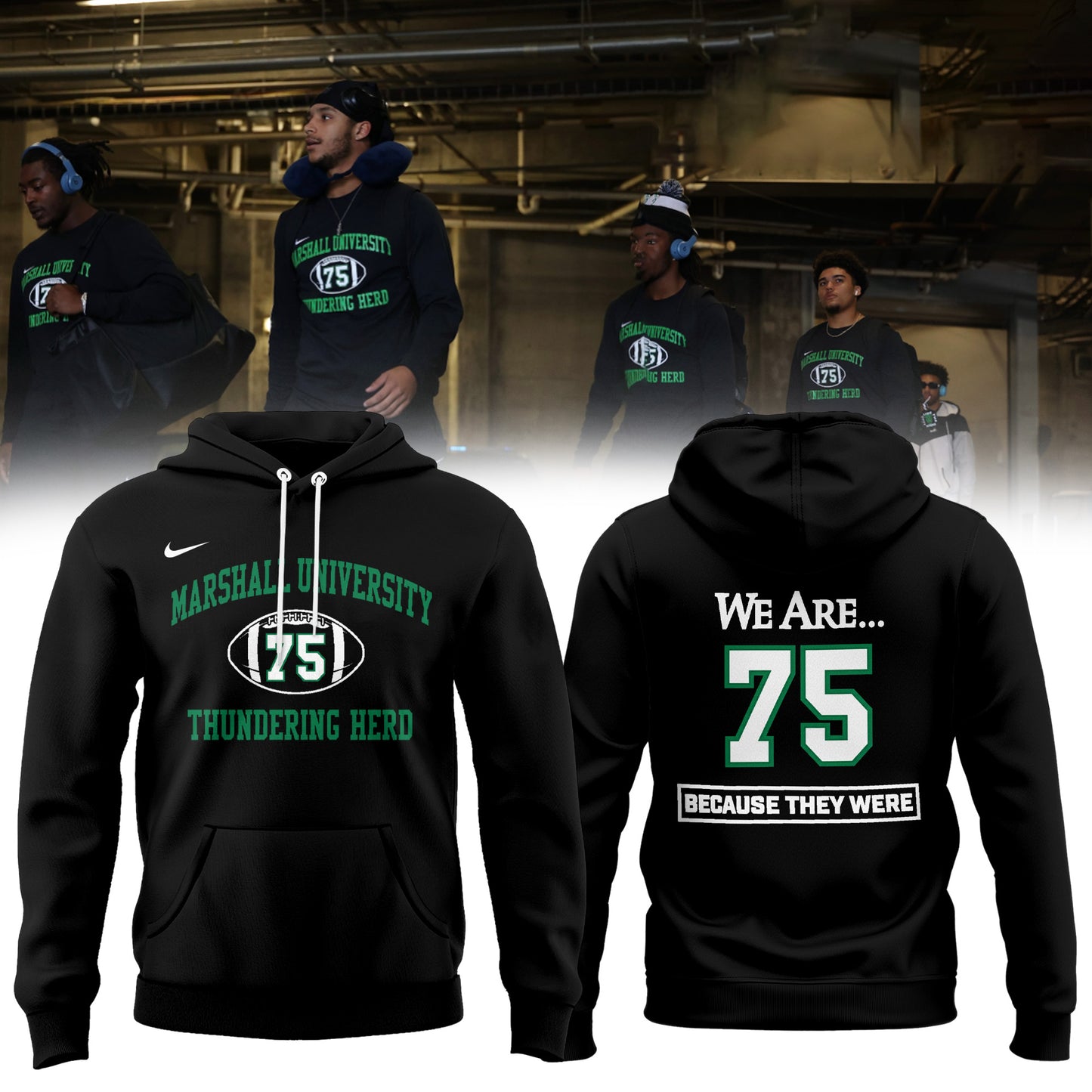 Marshall Thundering Herd “75” Tribute Tee – For True Fans