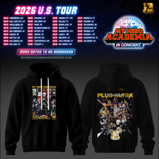 My Hero Academia U.S. Tour Collection Hoodie