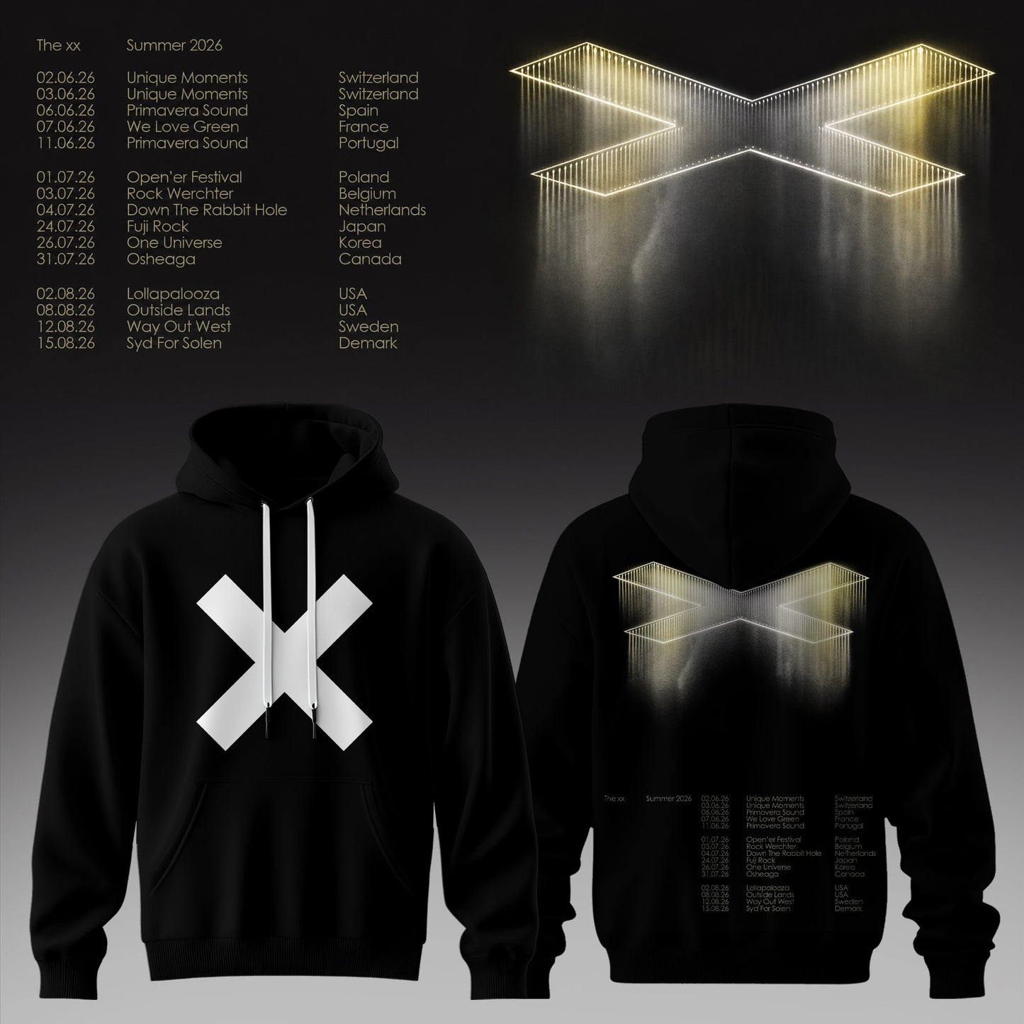 THE XX Limited Summer 2026 Hoodie Collection