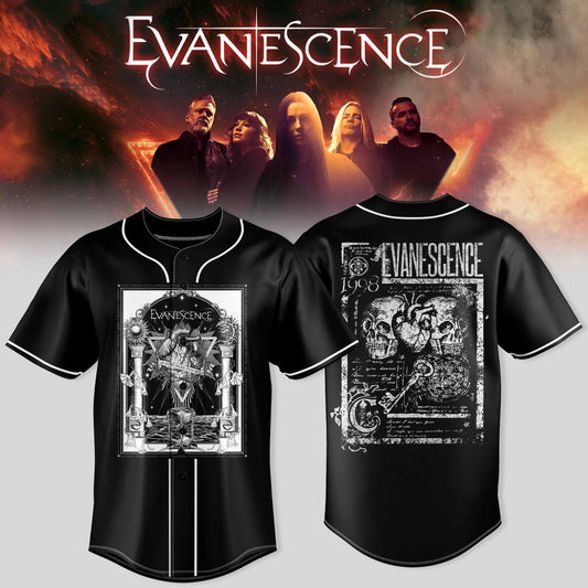 _EVANESCENCE AUSTRALIA TOUR COLLECTION 2026 JERSEY