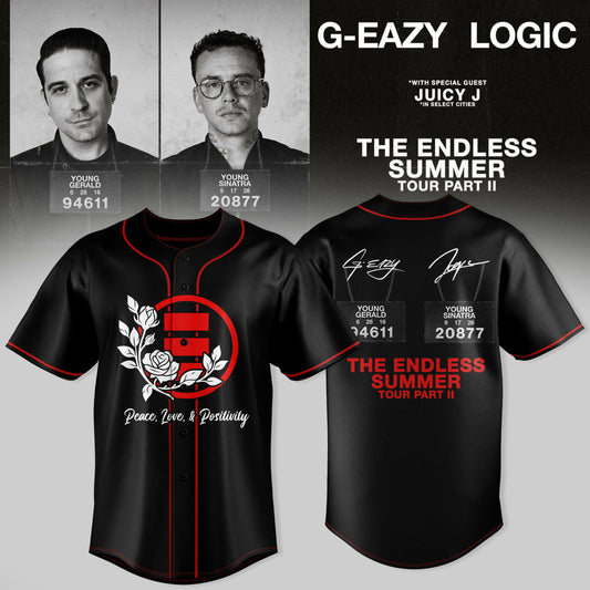 Logic & G-Eazy The Endless Summer Tour Part II Limited Jersey