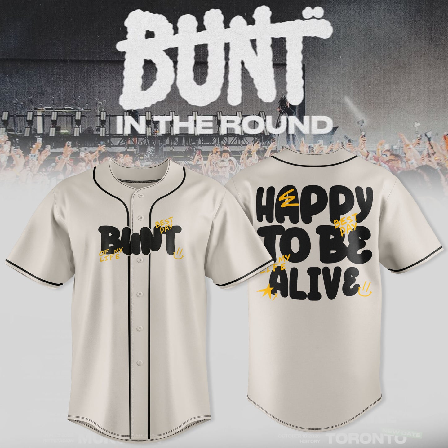 BUNT – “In The Round Tour” Jersey