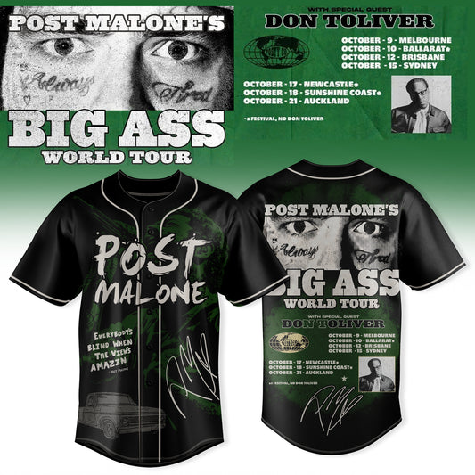 . Big Ass World Tour Vintage Jersey Edition 1