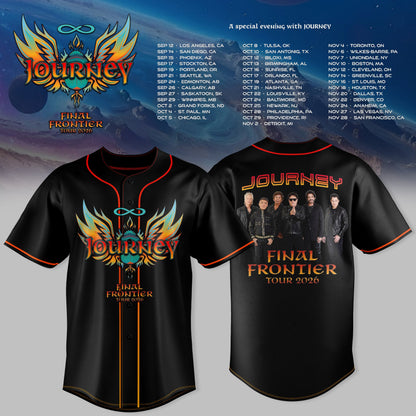 JOURNEY – FINAL FRONTIER 2026 TOUR JESEY | LIMITED DROP
