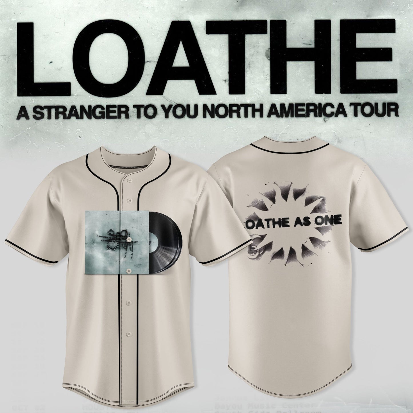 LOATHE – “A Stranger To You” North America Tour Jersey