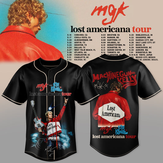 MGK – Lost Americana Tour 2026 Jersey Is Here
