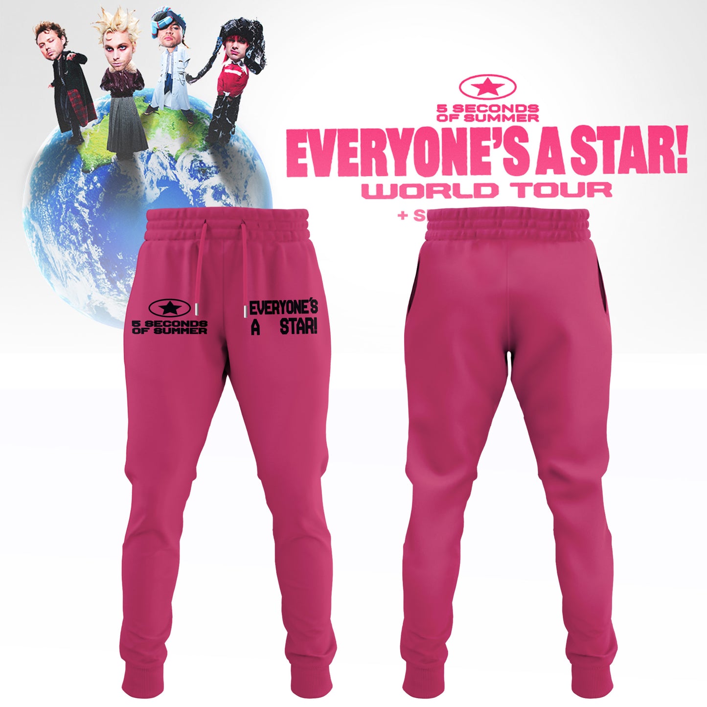 5SOS EVERYONE’S A STAR! World Tour Hoodie