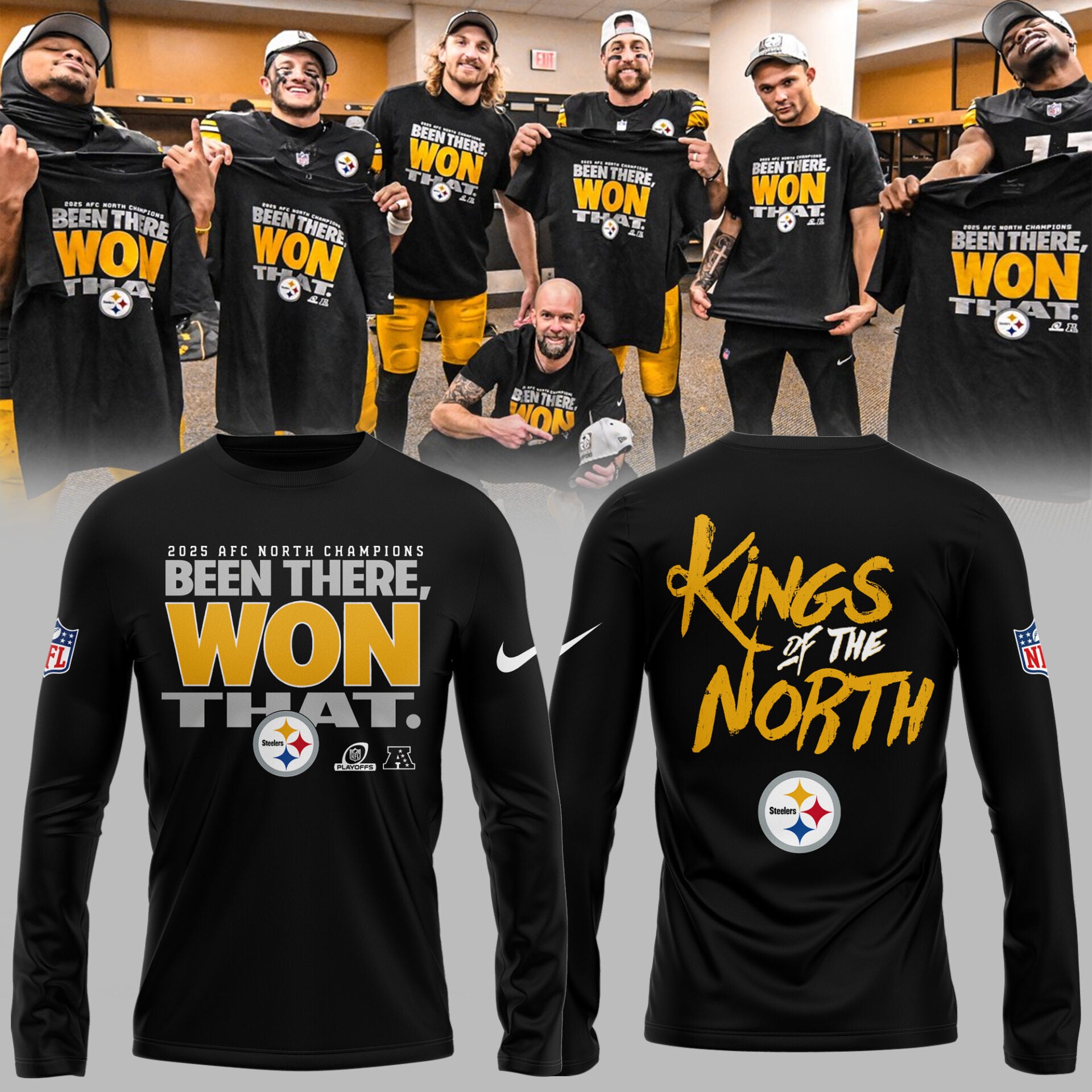 Limited Edition AFC North Champions LongShirt-KC010526104