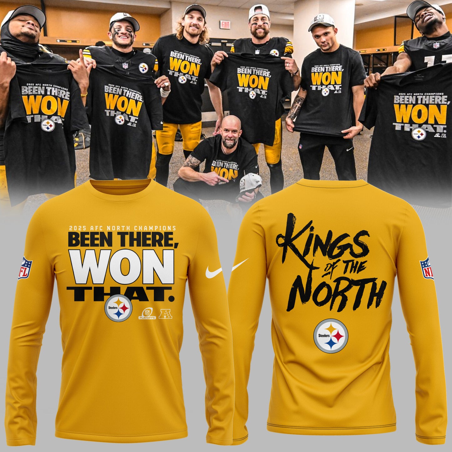 Limited Edition AFC North Champions LongShirt-KC010526105