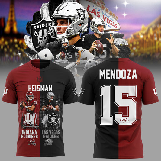 “Welcome Mendoza to Raiders” 🏴‍☠️🏈 Shirt-KC04242623