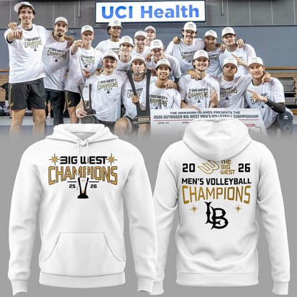Limited Edition 2026 Big West Men’s Volleyball Champions 🏐🏆 Hoodie-KC04272612