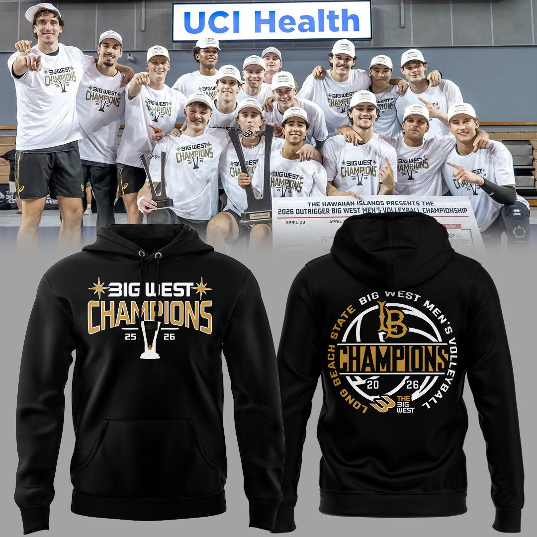 Limited Edition 2026 Big West Men’s Volleyball Champions 🏐🏆 Hoodie-KC04272614