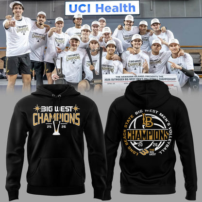 Limited Edition 2026 Big West Men’s Volleyball Champions 🏐🏆 Hoodie-KC04272614