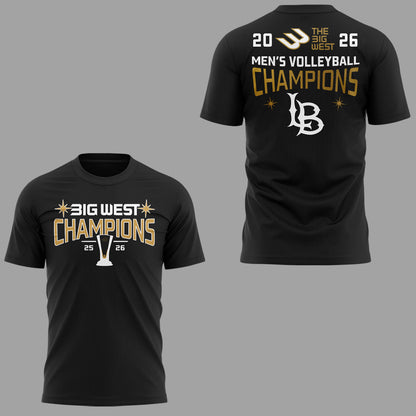 Limited Edition 2026 Big West Men’s Volleyball Champions 🏐🏆 Shirt-KC04272615