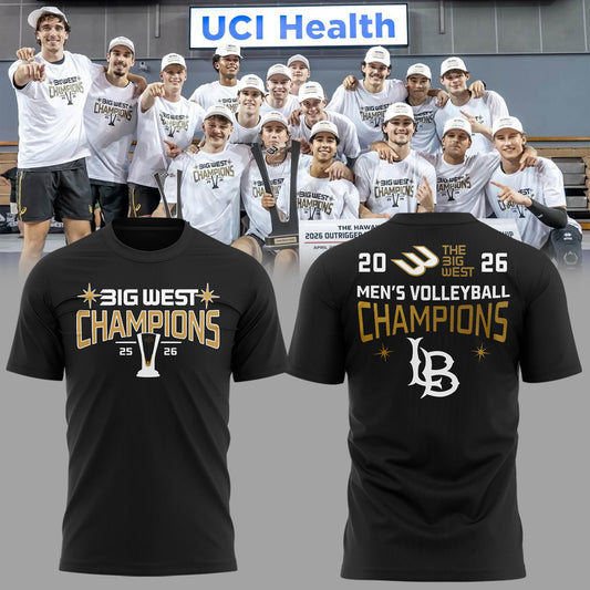 Limited Edition 2026 Big West Men’s Volleyball Champions 🏐🏆 Shirt-KC04272615