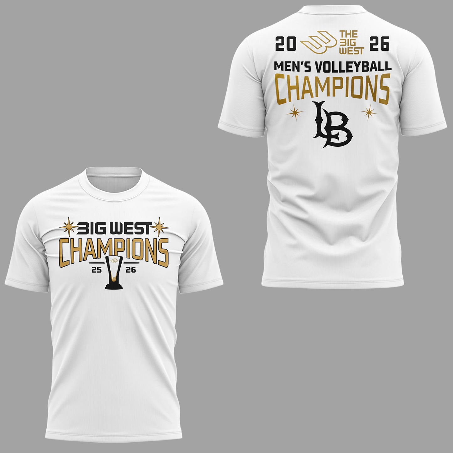 Limited Edition 2026 Big West Men’s Volleyball Champions 🏐🏆 Shirt-KC04272617