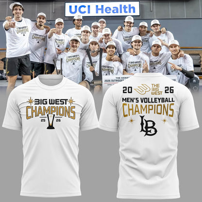 Limited Edition 2026 Big West Men’s Volleyball Champions 🏐🏆 Shirt-KC04272617
