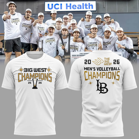 Limited Edition 2026 Big West Men’s Volleyball Champions 🏐🏆 Shirt-KC04272617