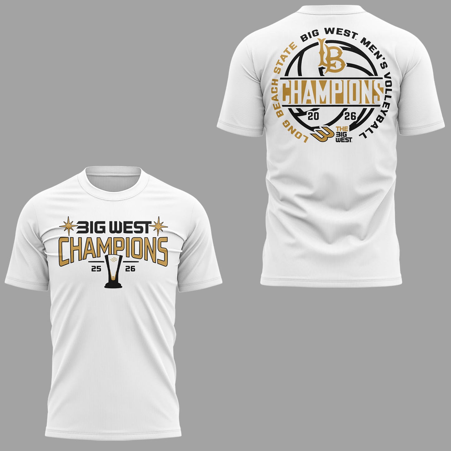 Limited Edition 2026 Big West Men’s Volleyball Champions 🏐🏆 Shirt-KC04272618