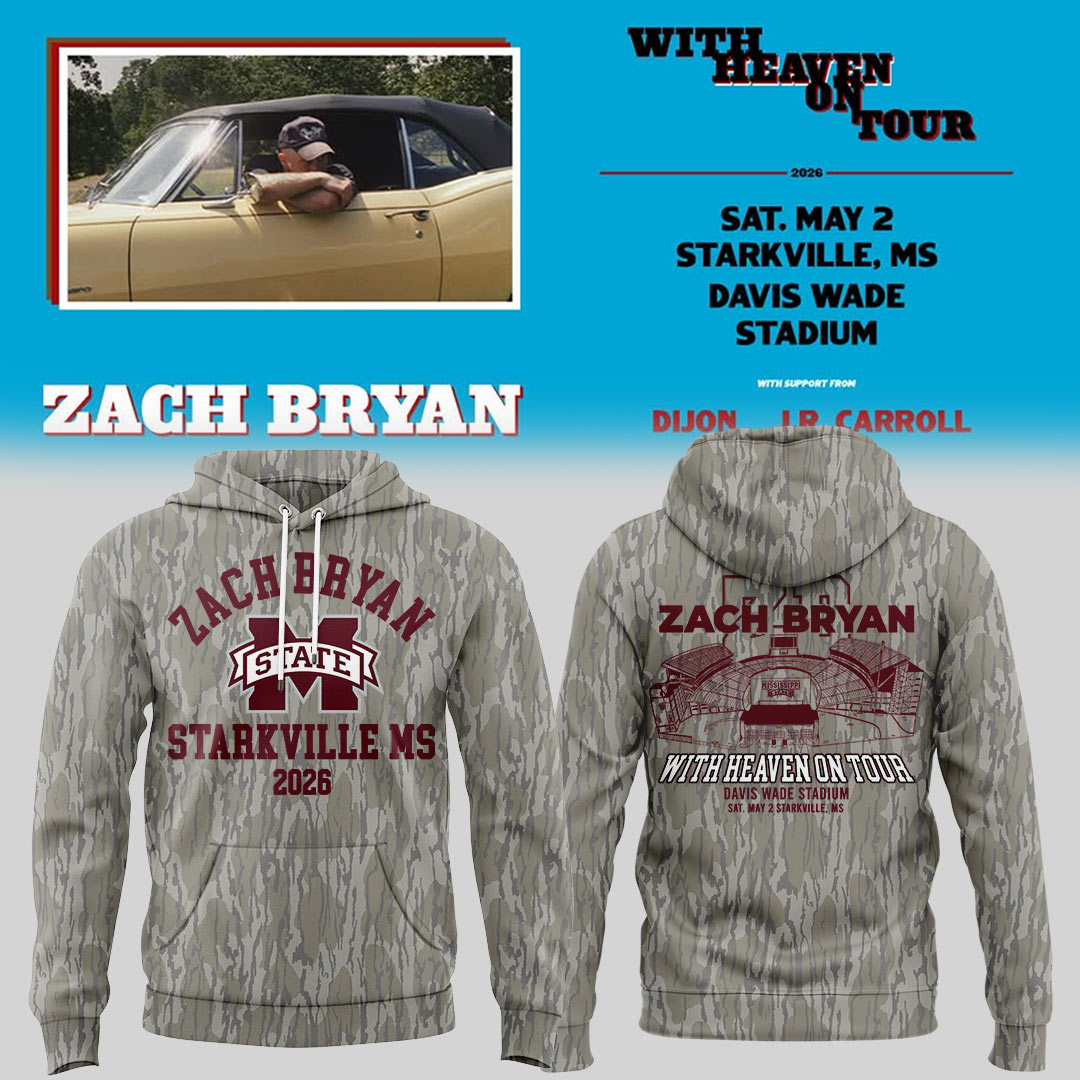 Limited Edition “With Heaven On Tour 2026.” at Davis Wade Stadium Starkville, Mississippi Hoodie-KC04272628