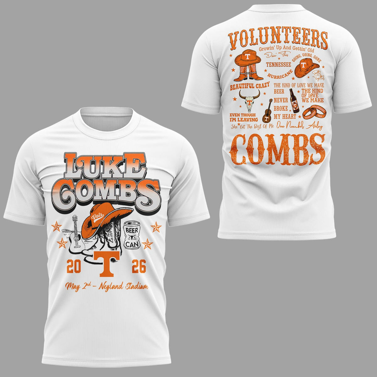 LC “My Kinda Saturday Nights Tour” at Neyland Stadium Shirt