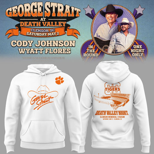 G.Strait 2026 “One-Night Only” Concert at Clemson Memorial Stadium 🤠🎸🐾Hoodie