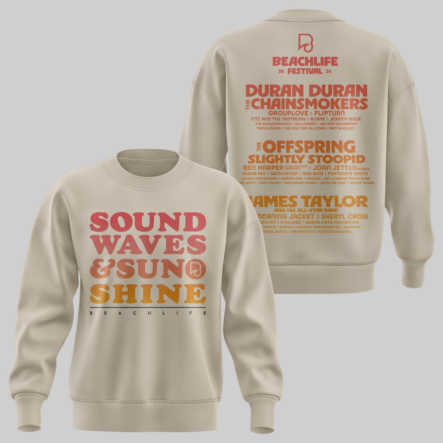 Limited Edition BeachLife Festival 2026 Sweatshirt-KC05042622