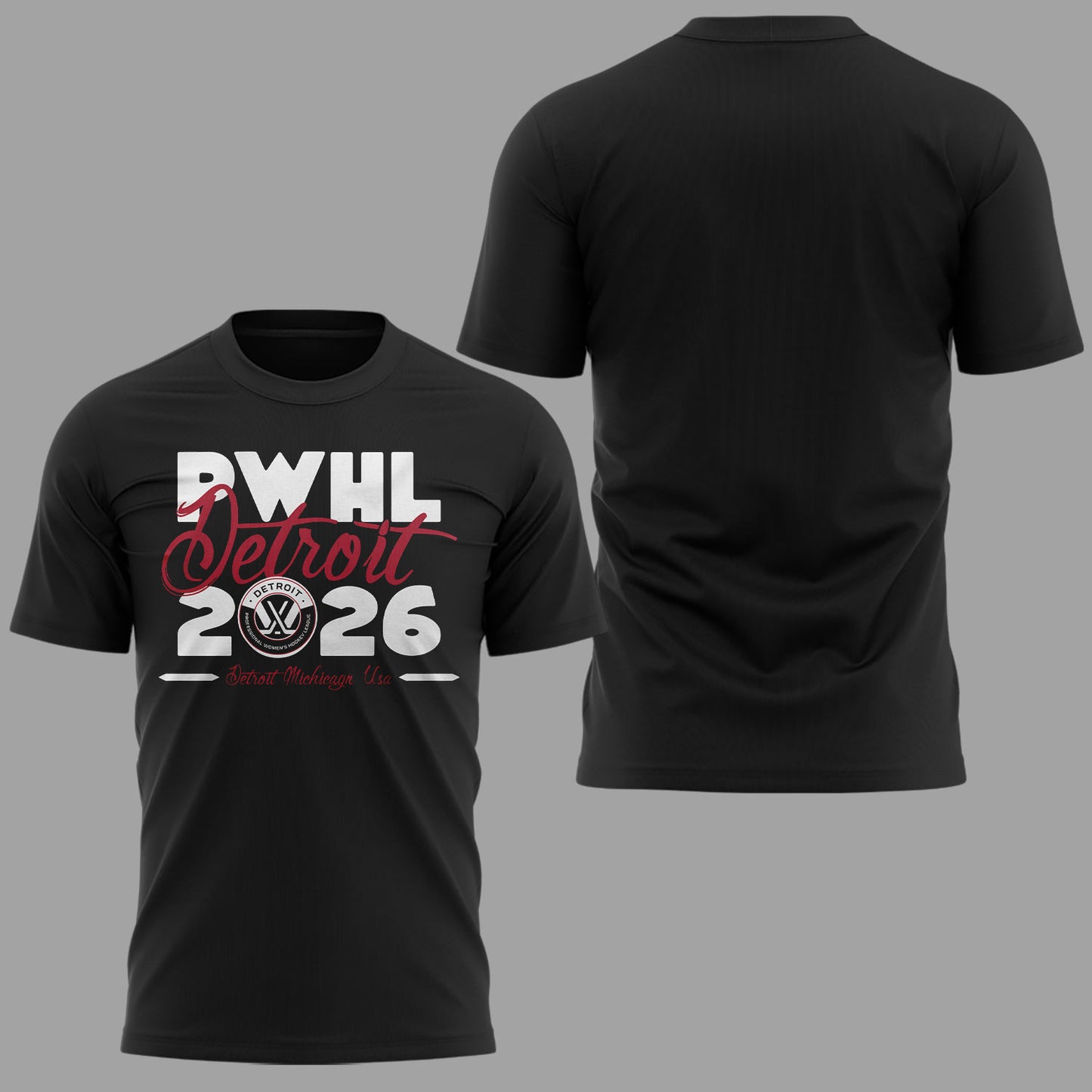 Limited Edition PWHL Detroit Shirt-ND05072607