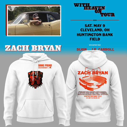 Limited Edition “With Heaven On Tour 2026.” at Huntington Bank Field Cleveland, OH Hoodie-KC05072610