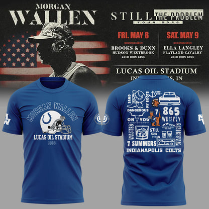 Limited Edition “Still The Problem Tour” At Lucas Oil Stadium, Indianapolis Shirt-KC05082613