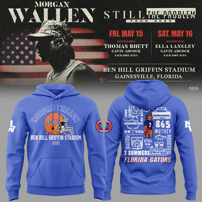 Still the Problem Tour "Morgan Wallen x Florida Gators" Hoodie 2026