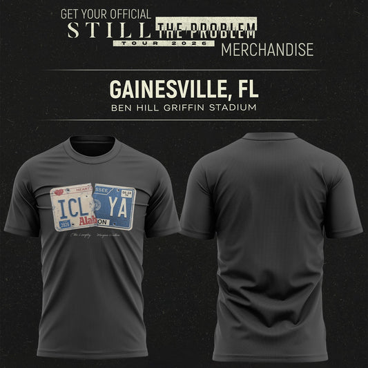 Still the Problem Tour "Morgan Wallen x Florida Gators" Tshirt 2026
