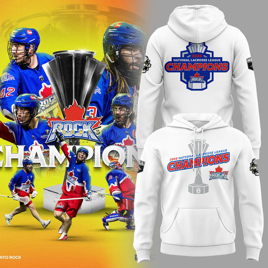 Limited Edition Toronto Rock Are your NLL Champions 🏆 2026 Shirt