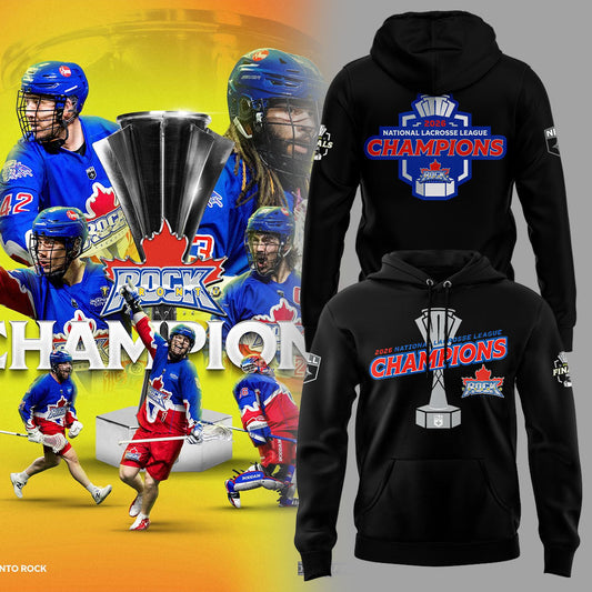 Limited Edition Toronto Rock Are your NLL Champions 🏆 2026 Shirt
