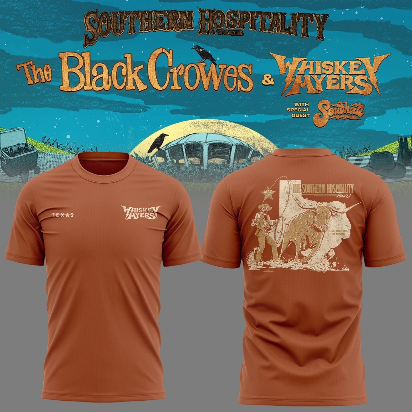 Limited Edition Southern Hospitality Tour Shirt