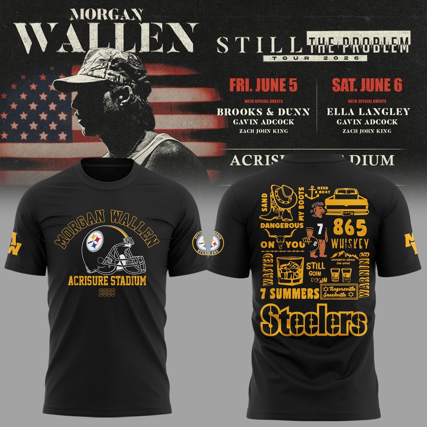 MW x Pittsburgh Steelers Tshirt 2026