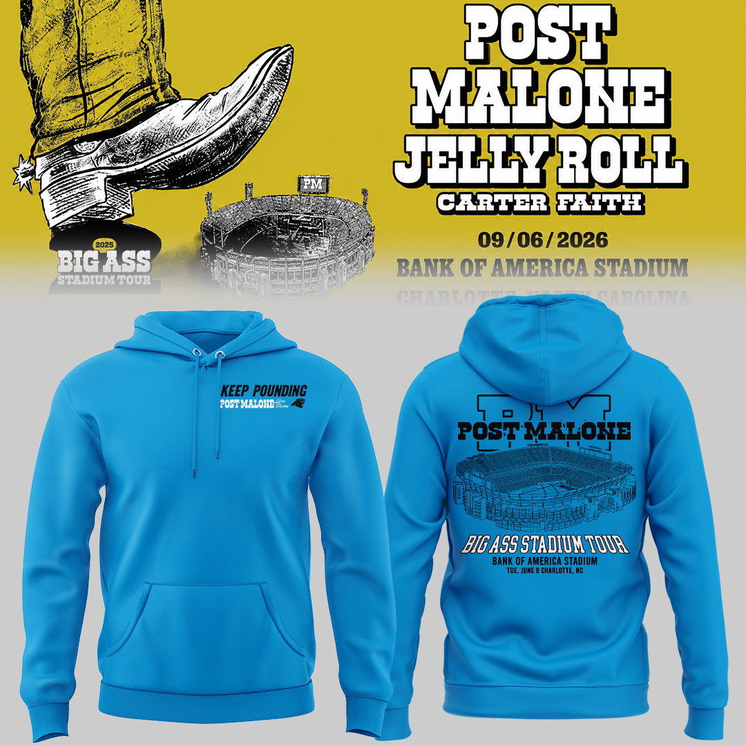 The BIG ASS Stadium Tour 2026 At Bank of America Stadium Charlotte, North Carolina Hoodie