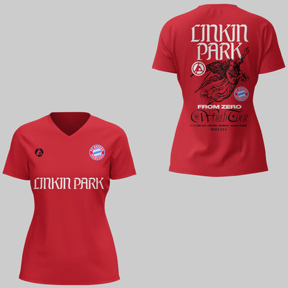 LKP “From Zero World Tour” x FC Bayern V-neck TShirt