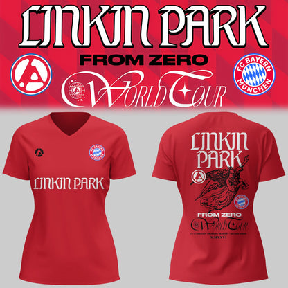 LKP “From Zero World Tour” x FC Bayern V-neck TShirt