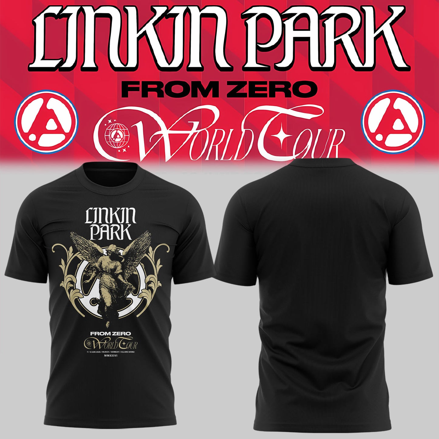 LKP “From Zero World Tour” in Munich Shirt-KC06112603