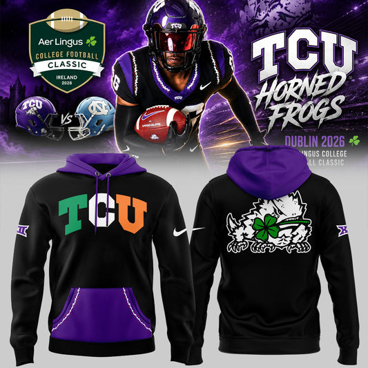 TCU x Aer Lingus College Football Classic 🏈☘️ Hoodie